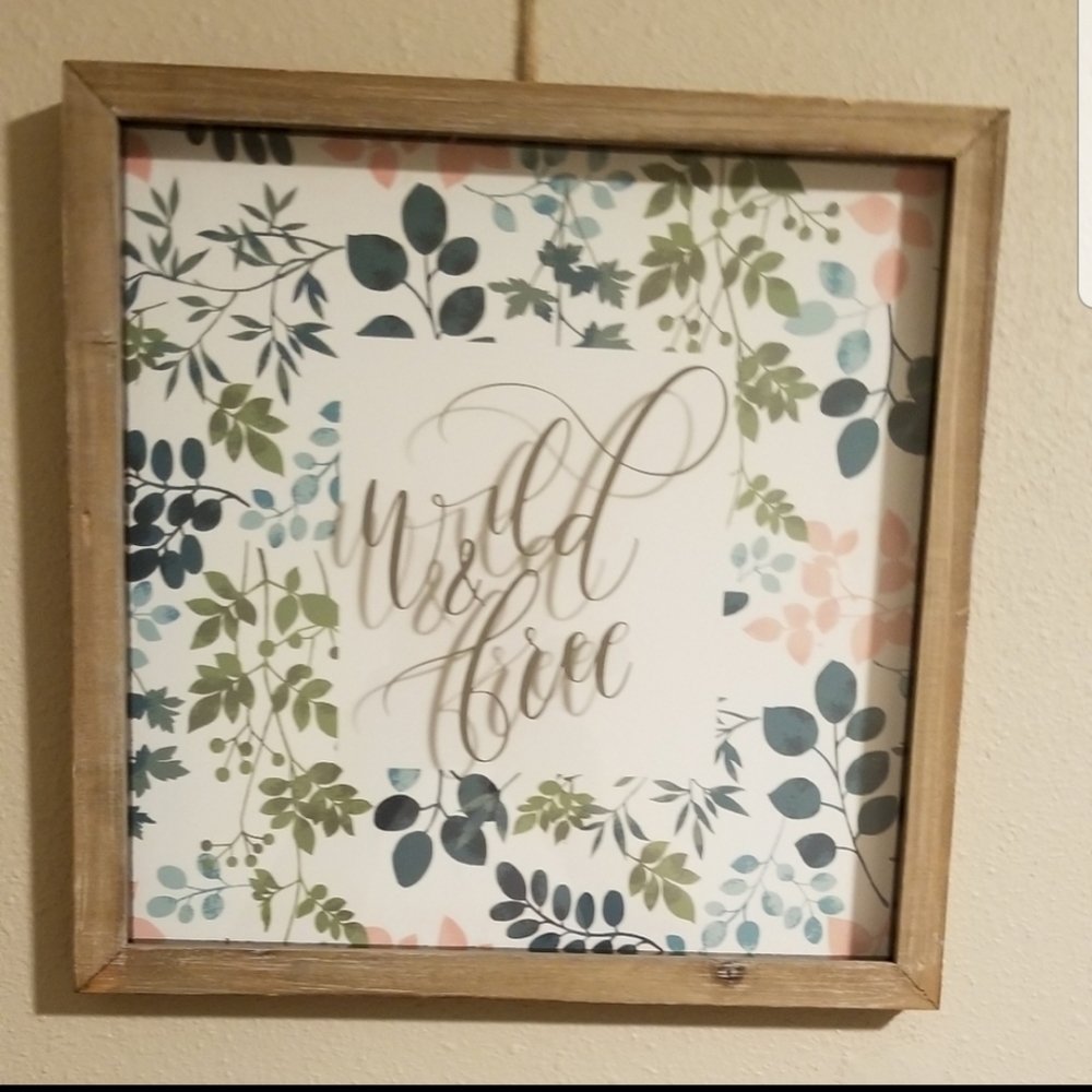 Wild & Free Framed Wall Art